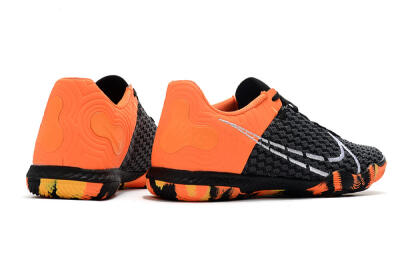 Men's Nike React Gato IC Football Shoes - Black/Red/White