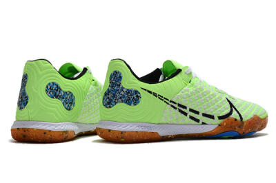 Men's Nike React Gato IC Football Shoes - Green/White/Black