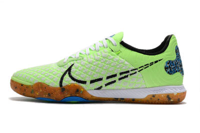 Men's Nike React Gato IC Football Shoes - Green/White/Black