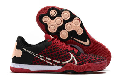 Men's Nike React Gato IC Football Shoes - Red/White/Black