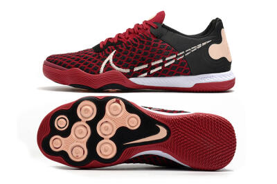 Men's Nike React Gato IC Football Shoes - Red/White/Black