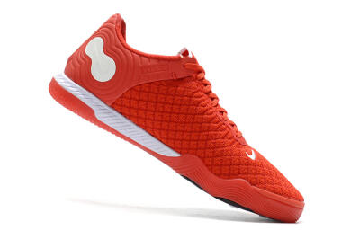 Men's Nike React Gato IC Football Shoes - Red/Whtie/Black