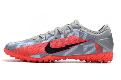 Men's Nike Mercurial Vapor 13 Pro TF Football Shoes - Grey/Black/Red