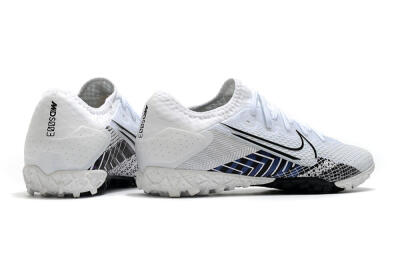Men's Nike Mercurial Vapor 13 Pro TF Football Shoes - White/Black/Blue