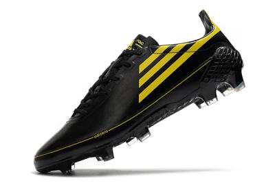 Men's Adidas F50 Adizero Ghosted FG Football Boots - Black/Yellow