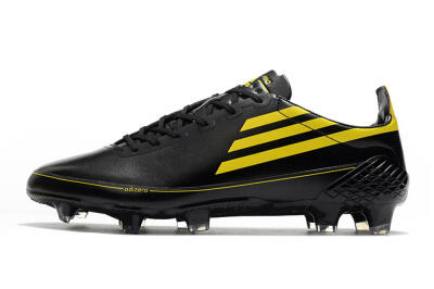 Men's Adidas F50 Adizero Ghosted FG Football Boots - Black/Yellow