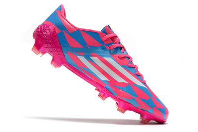 Men's Adidas F50 Adizero Ghosted FG Football Boots - Pink/White/Blue