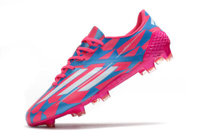 Men's Adidas F50 Adizero Ghosted FG Football Boots - Pink/White/Blue