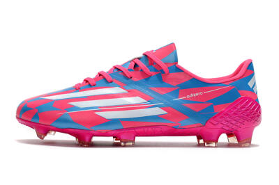 Men's Adidas F50 Adizero Ghosted FG Football Boots - Pink/White/Blue