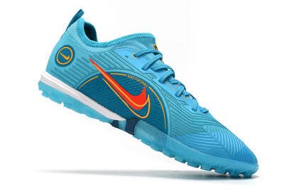 Men's Nike Mercurial Vapor 14 Pro TF Football Shoes - Jade/Yellow/Red