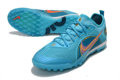 Men's Nike Mercurial Vapor 14 Pro TF Football Shoes - Jade/Yellow/Red