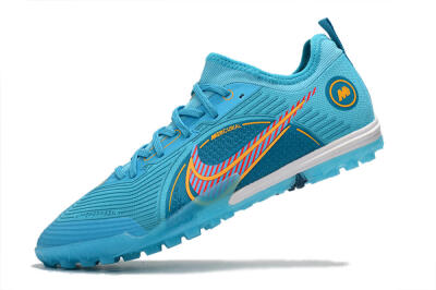 Men's Nike Mercurial Vapor 14 Pro TF Football Shoes - Jade/Yellow/Red