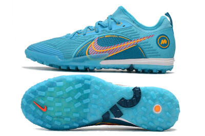 Men's Nike Mercurial Vapor 14 Pro TF Football Shoes - Jade/Yellow/Red