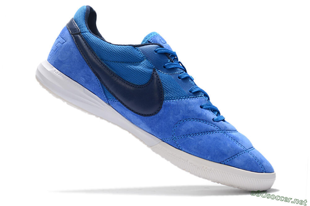 Men's Nike Premier 2 Sala IC Football Shoes - Blue/White 4