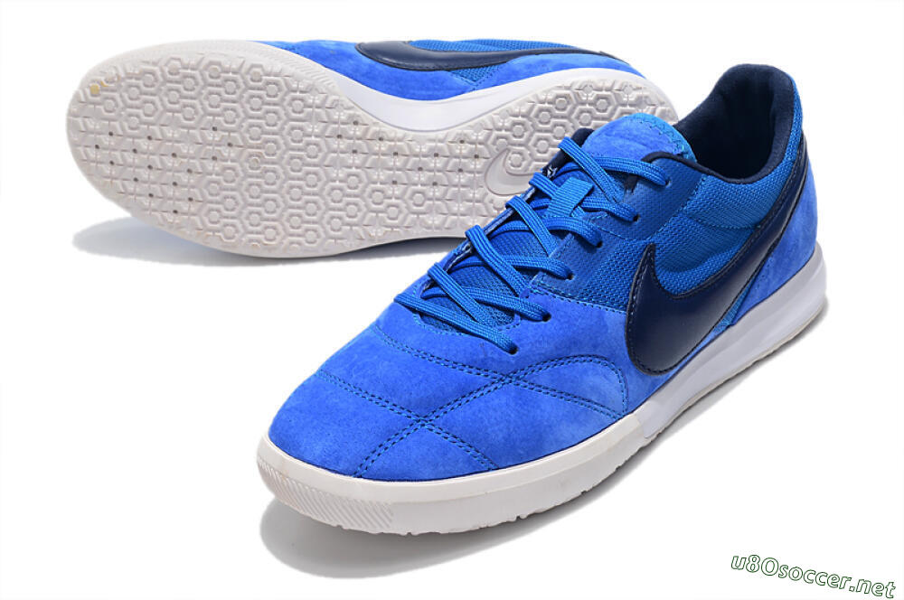 Men's Nike Premier 2 Sala IC Football Shoes - Blue/White 3