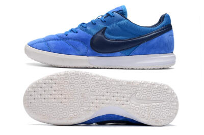 Men's Nike Premier 2 Sala IC Football Shoes - Blue/White