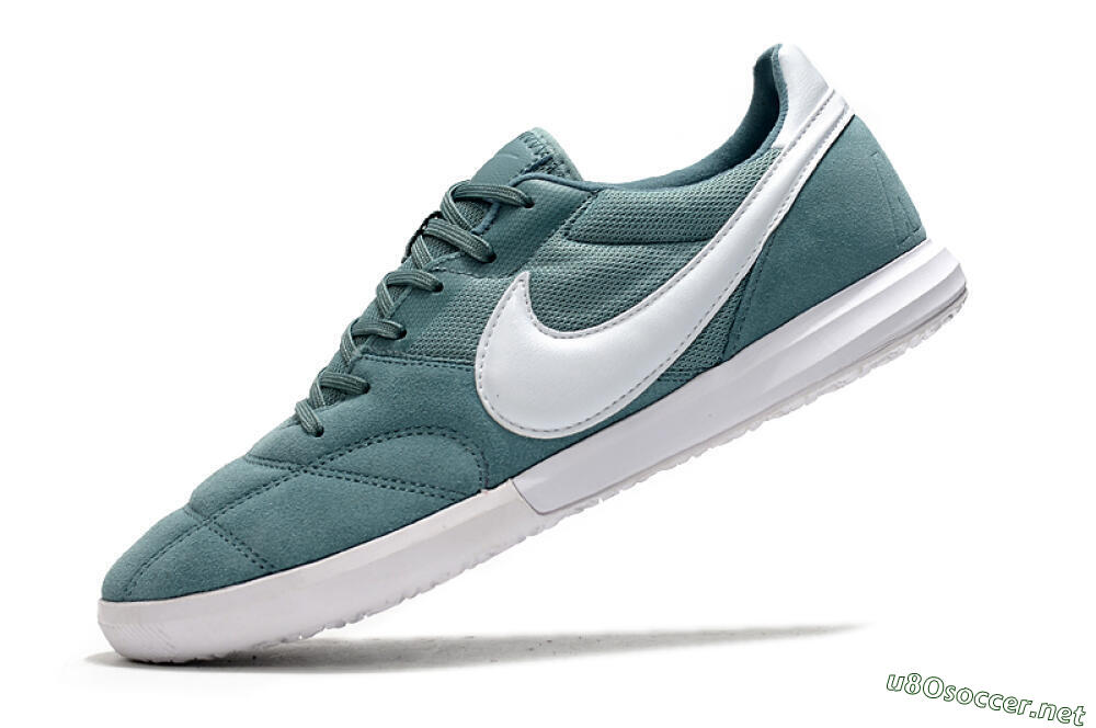 Men's Nike Premier 2 Sala IC Football Shoes - Blue/White/Black 5
