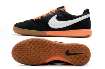 Men's Nike Premier 2 Sala IC Football Shoes - Black/White/Brown