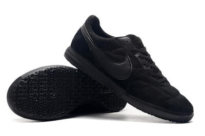 Men's Nike Premier 2 Sala IC Football Shoes - Black/Black