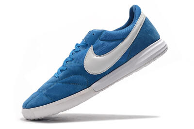 Men's Nike Premier 2 Sala IC Football Shoes - Blue/White