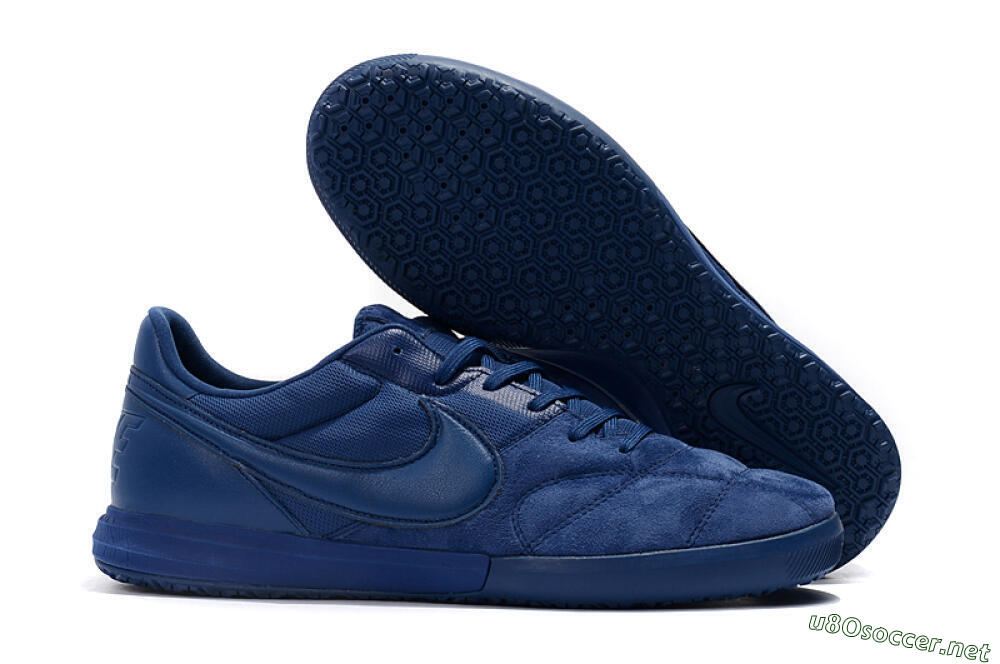 Men's Nike Premier 2 Sala IC Football Shoes - Blue/Blue 2