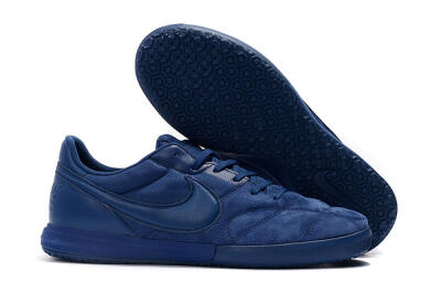 Men's Nike Premier 2 Sala IC Football Shoes - Blue/Blue