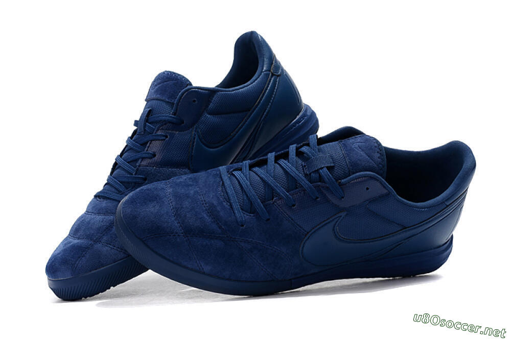 Men's Nike Premier 2 Sala IC Football Shoes - Blue/Blue 6