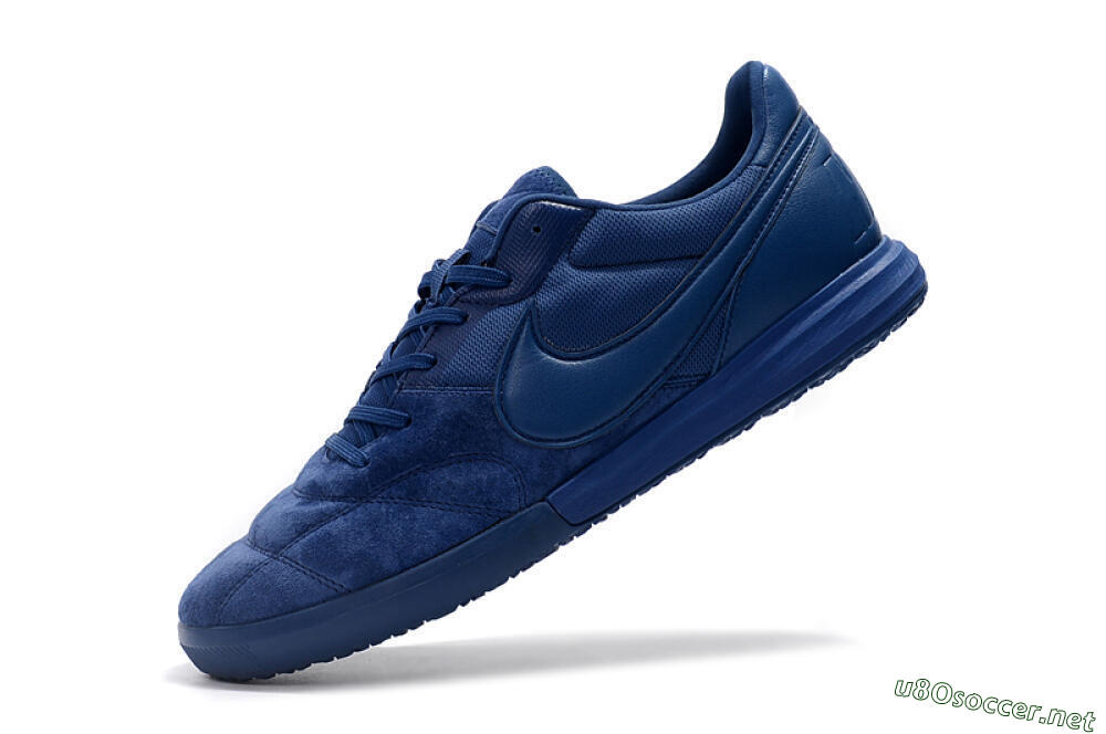 Men's Nike Premier 2 Sala IC Football Shoes - Blue/Blue 8