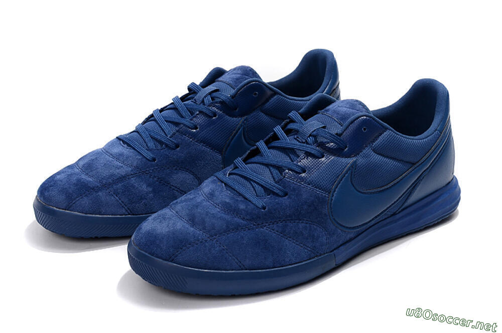 Men's Nike Premier 2 Sala IC Football Shoes - Blue/Blue 5