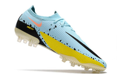 Men's Nike Phantom GT Elite AG Football Boots - Blue/Yellow/Pink
