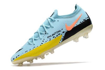 Men's Nike Phantom GT Elite AG Football Boots - Blue/Yellow/Pink