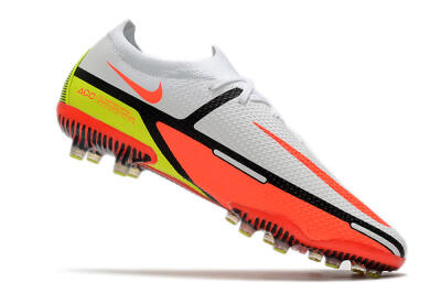 Men's Nike Phantom GT Elite AG Football Boots - White/Black/Red/Yellow