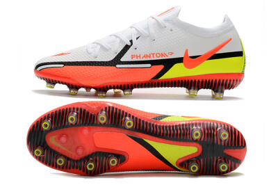 Men's Nike Phantom GT Elite AG Football Boots - White/Black/Red/Yellow