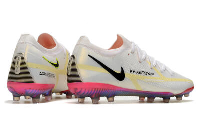 Men's Nike Phantom GT Elite AG Football Boots - White/Gold/Black