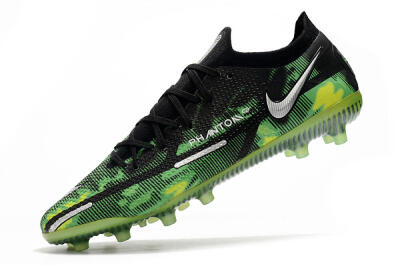 Men's Nike Phantom GT Elite AG Football Boots - Green/Yellow/Black/Silver