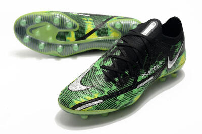 Men's Nike Phantom GT Elite AG Football Boots - Green/Yellow/Black/Silver