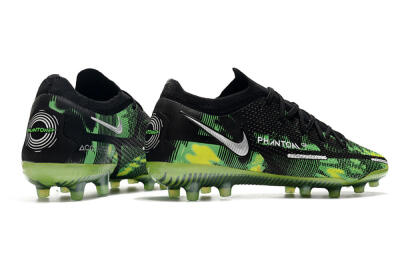 Men's Nike Phantom GT Elite AG Football Boots - Green/Yellow/Black/Silver