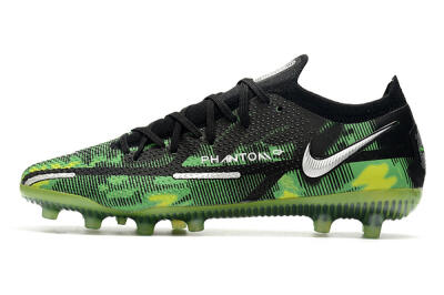 Men's Nike Phantom GT Elite AG Football Boots - Green/Yellow/Black/Silver