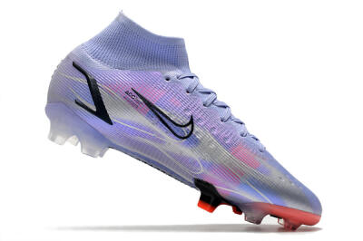 Men's Nike Mercurial Superfly 8 Elite FG Football Boots - Purple/Red/Black