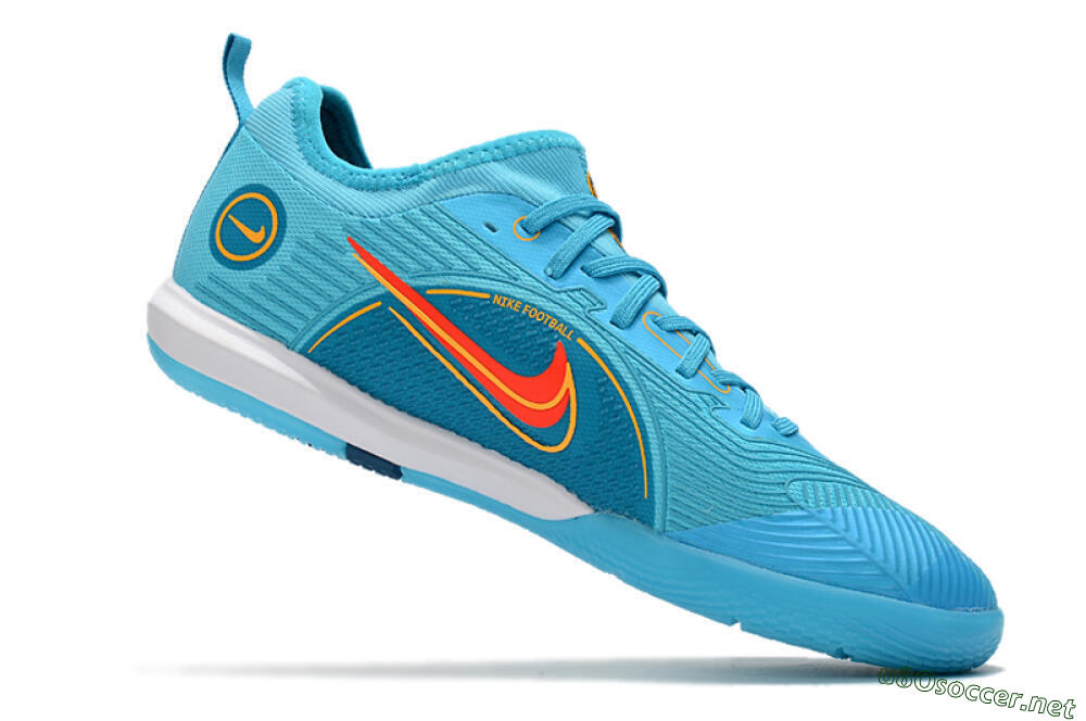 Men's Nike Mercurial Vapor 14 Pro IC Football Shoes - Blue/Red/Yellow 4