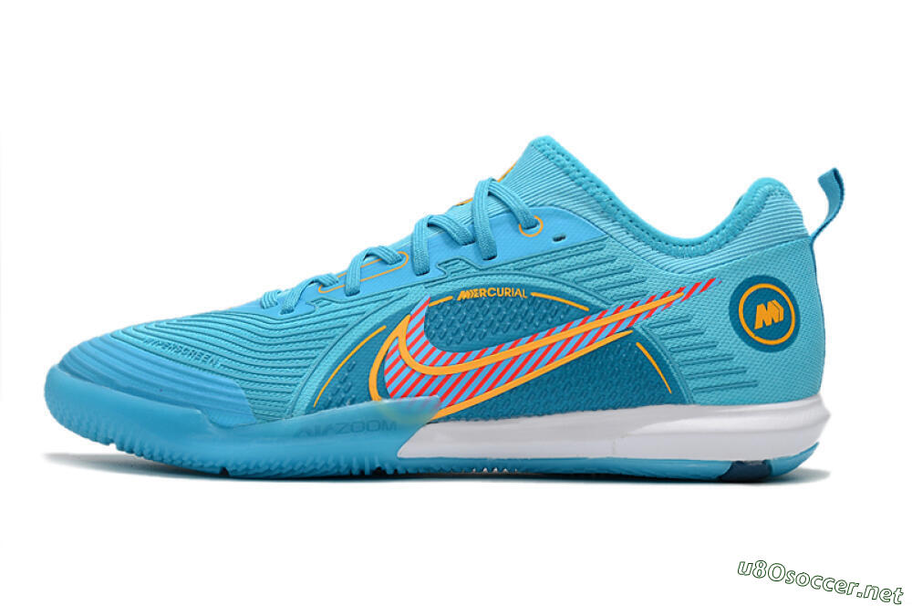 Men's Nike Mercurial Vapor 14 Pro IC Football Shoes - Blue/Red/Yellow 0