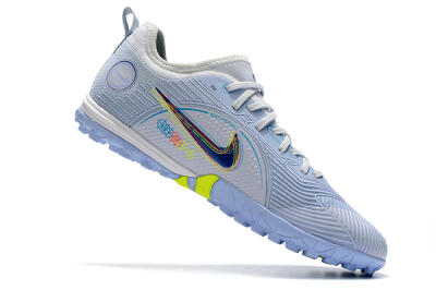 Men's Nike Mercurial Vapor 14 Pro TF Football Shoes - White/Blue/Yellow