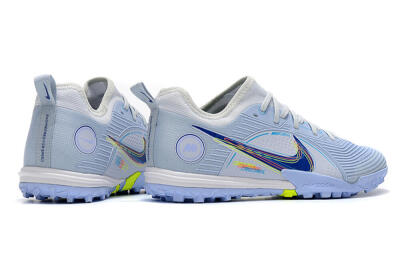 Men's Nike Mercurial Vapor 14 Pro TF Football Shoes - White/Blue/Yellow