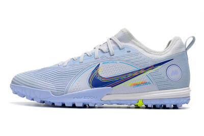 Men's Nike Mercurial Vapor 14 Pro TF Football Shoes - White/Blue/Yellow