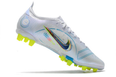 Men's Nike Mercurial Vapor 14 Elite AG Football Boots - White/Blue/Yellow