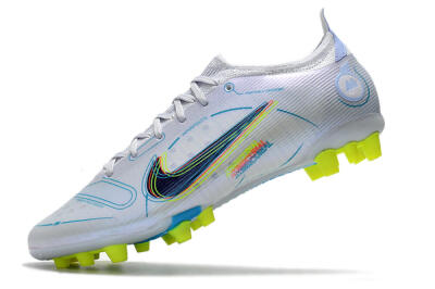 Men's Nike Mercurial Vapor 14 Elite AG Football Boots - White/Blue/Yellow