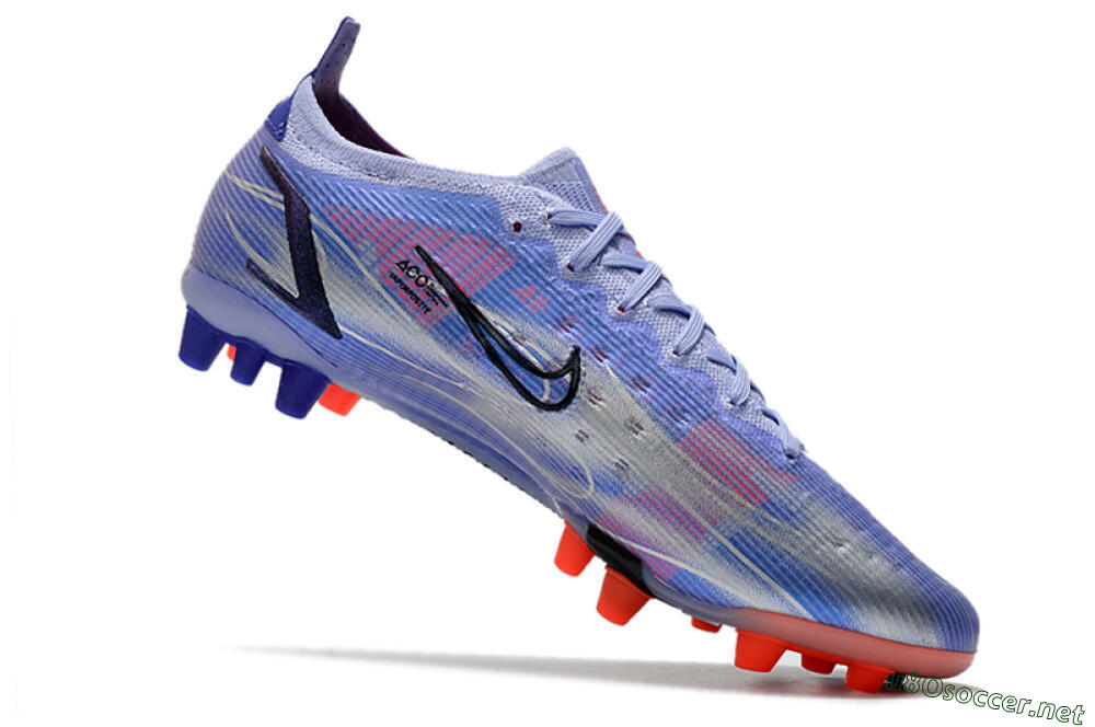 Men's Nike Mercurial Vapor 14 Elite AG Football Boots - Blue/Red/Black 4