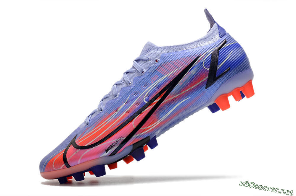 Men's Nike Mercurial Vapor 14 Elite AG Football Boots - Blue/Red/Black 5