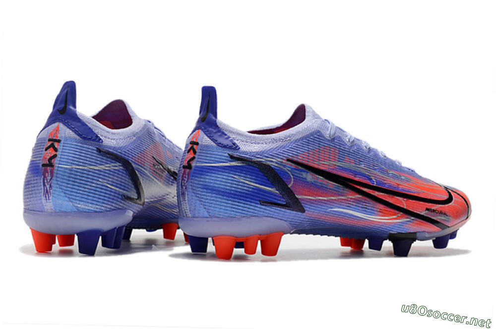 Men's Nike Mercurial Vapor 14 Elite AG Football Boots - Blue/Red/Black 6