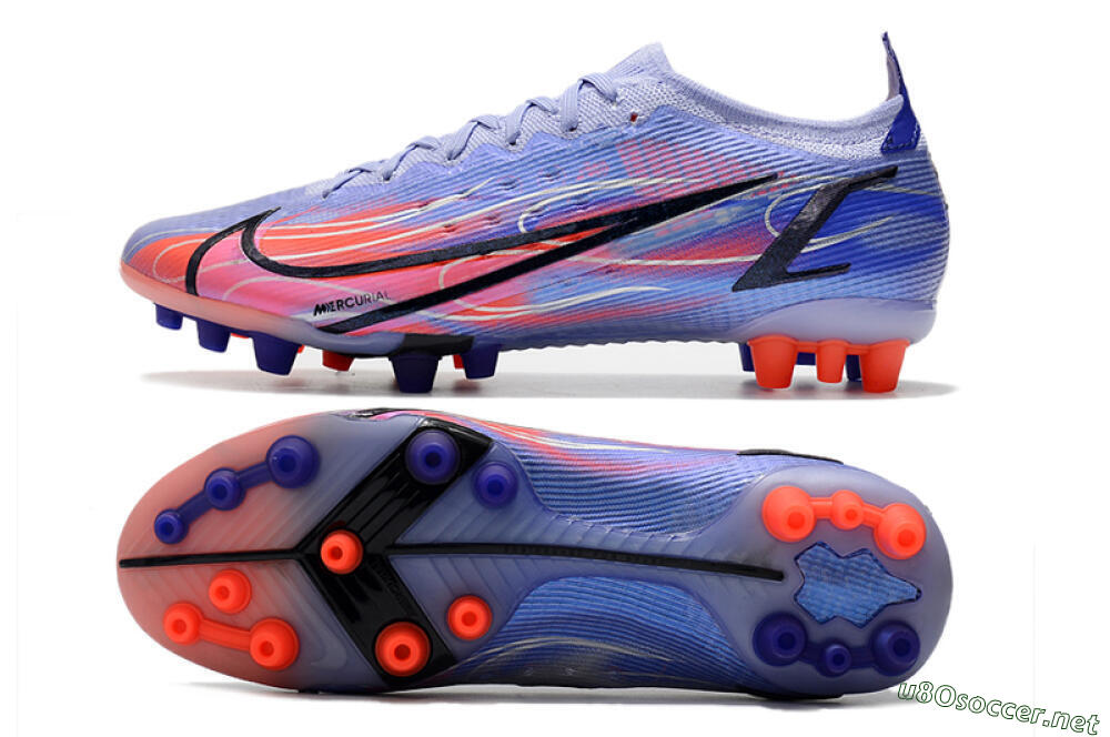 Men's Nike Mercurial Vapor 14 Elite AG Football Boots - Blue/Red/Black 1